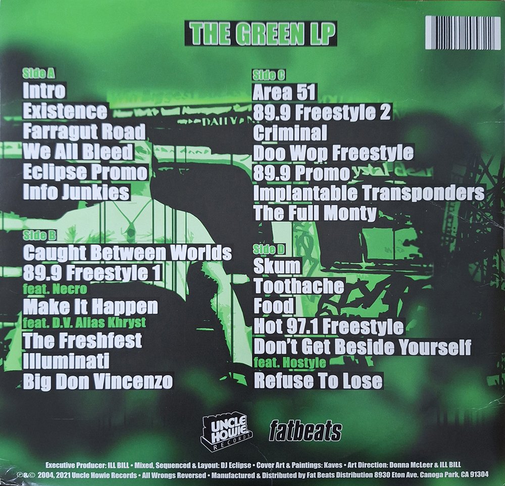 The Green LP Non phixion