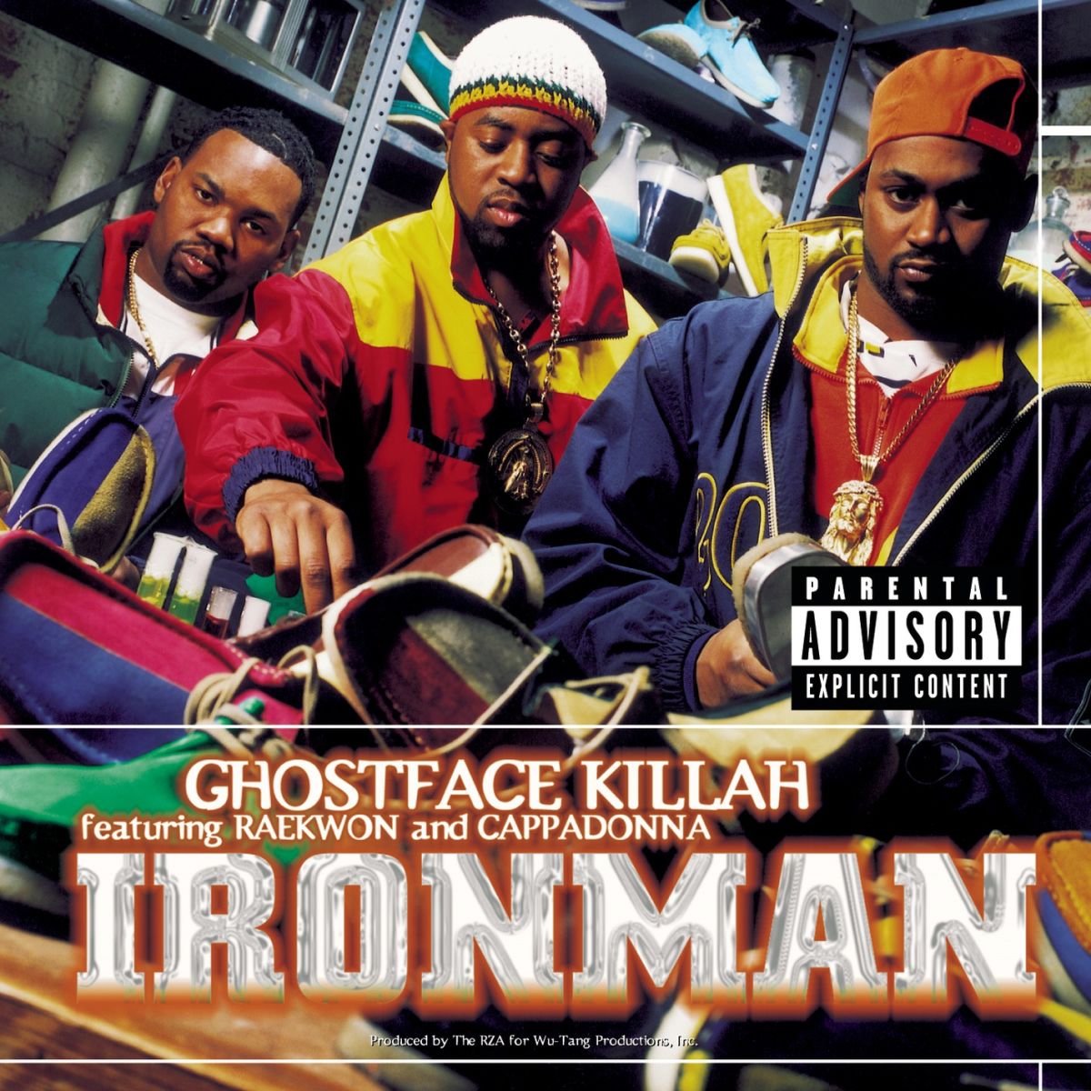 Capa IronMan GhostfaceKillah
