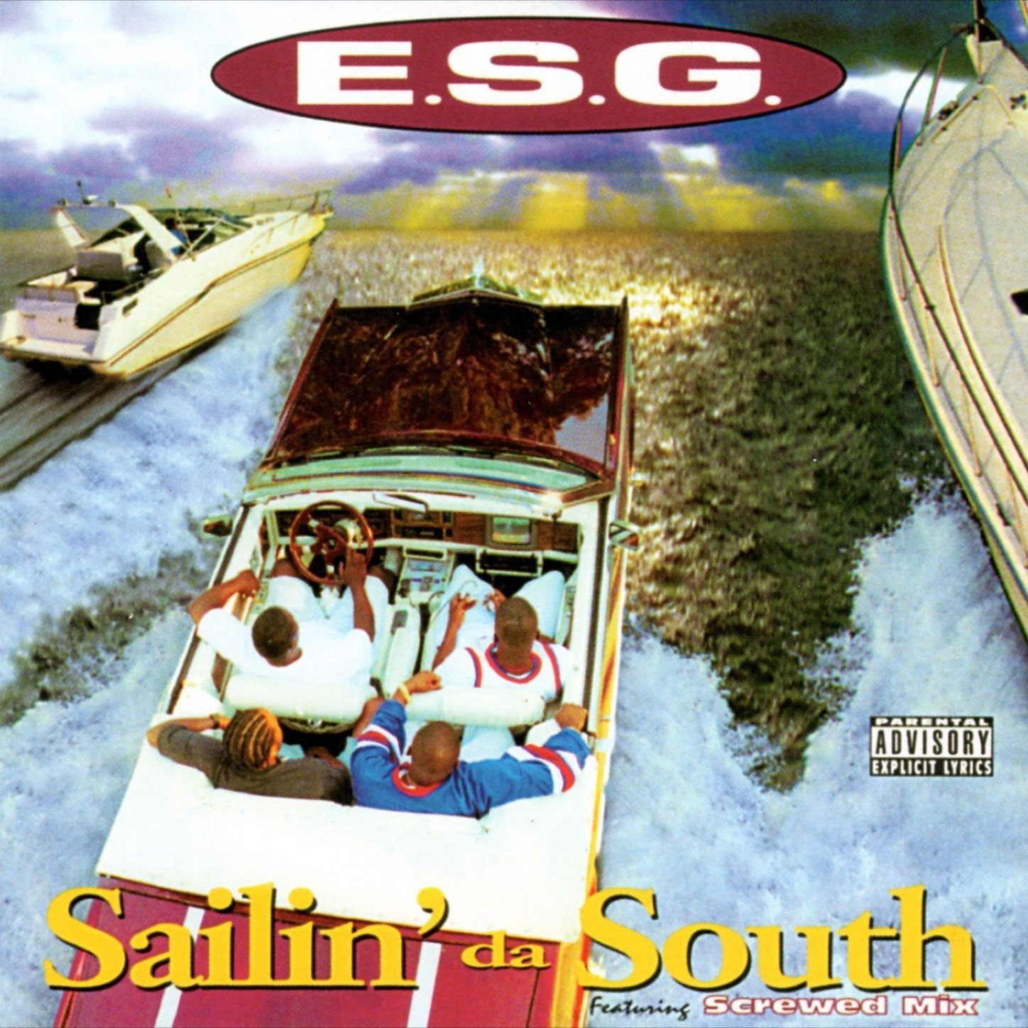Sailin Da South capa do album